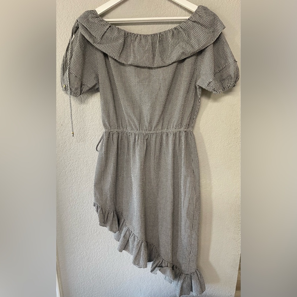 Loveshackfancy Gingham Haley One Shoulder Dress B… - image 4